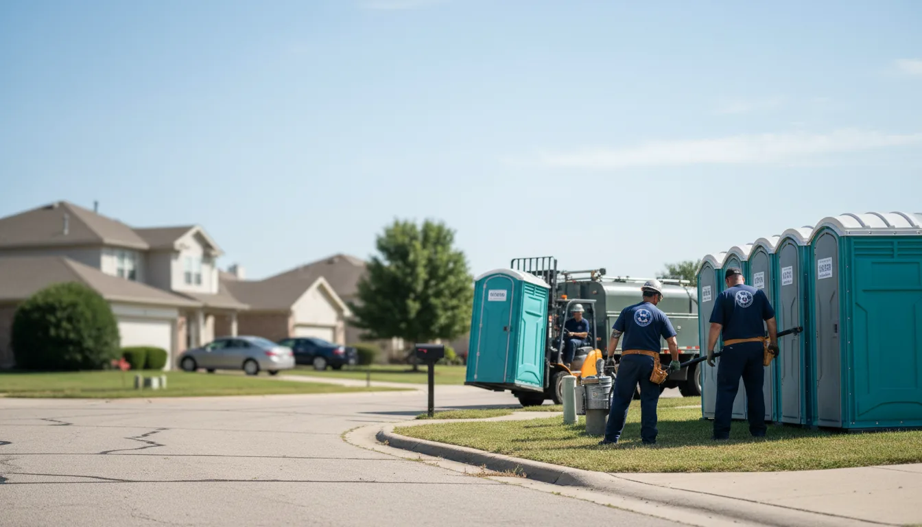 Porta Potty Rental in Pryor, OK near me